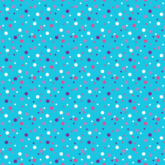 Confetti Dots Pattern 4 Quilting Cotton Fabric