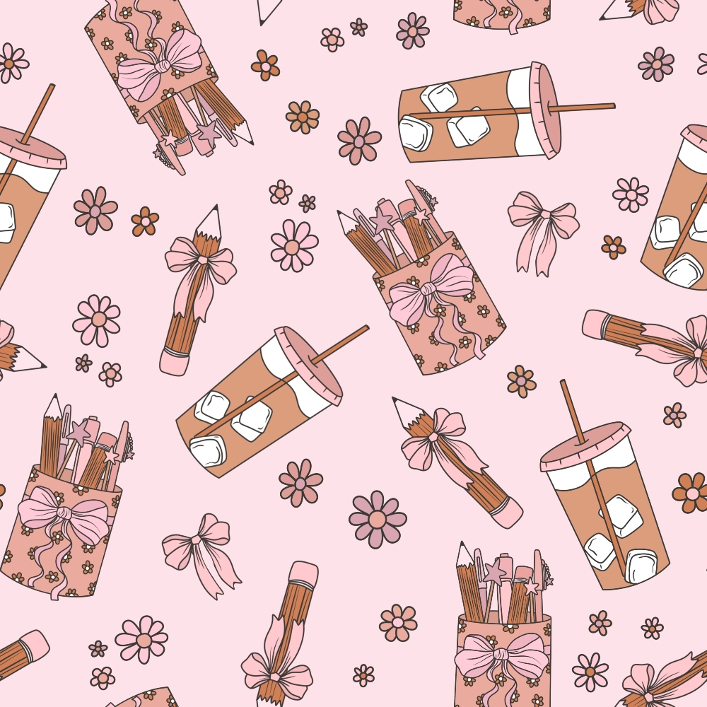 Coquette Teaching School Minky Fabric