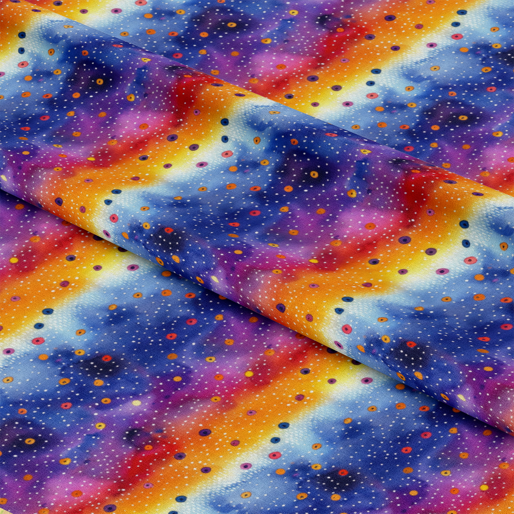 Cosmic Dance Pattern 12 Quilting Cotton Fabric