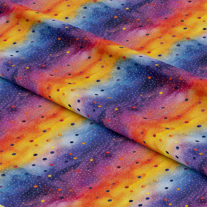 Cosmic Dance Pattern 2 Quilting Cotton Fabric