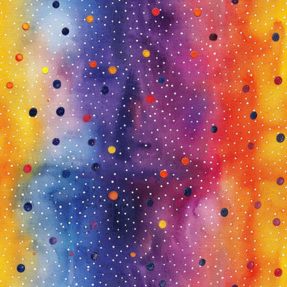 Nebula Confetti Pattern 2 Minky Fabric