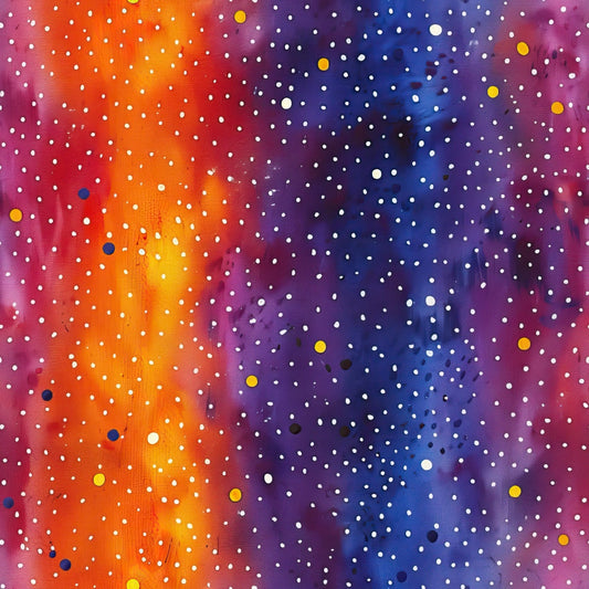 Cosmic Dance Pattern 6 Quilting Cotton Fabric
