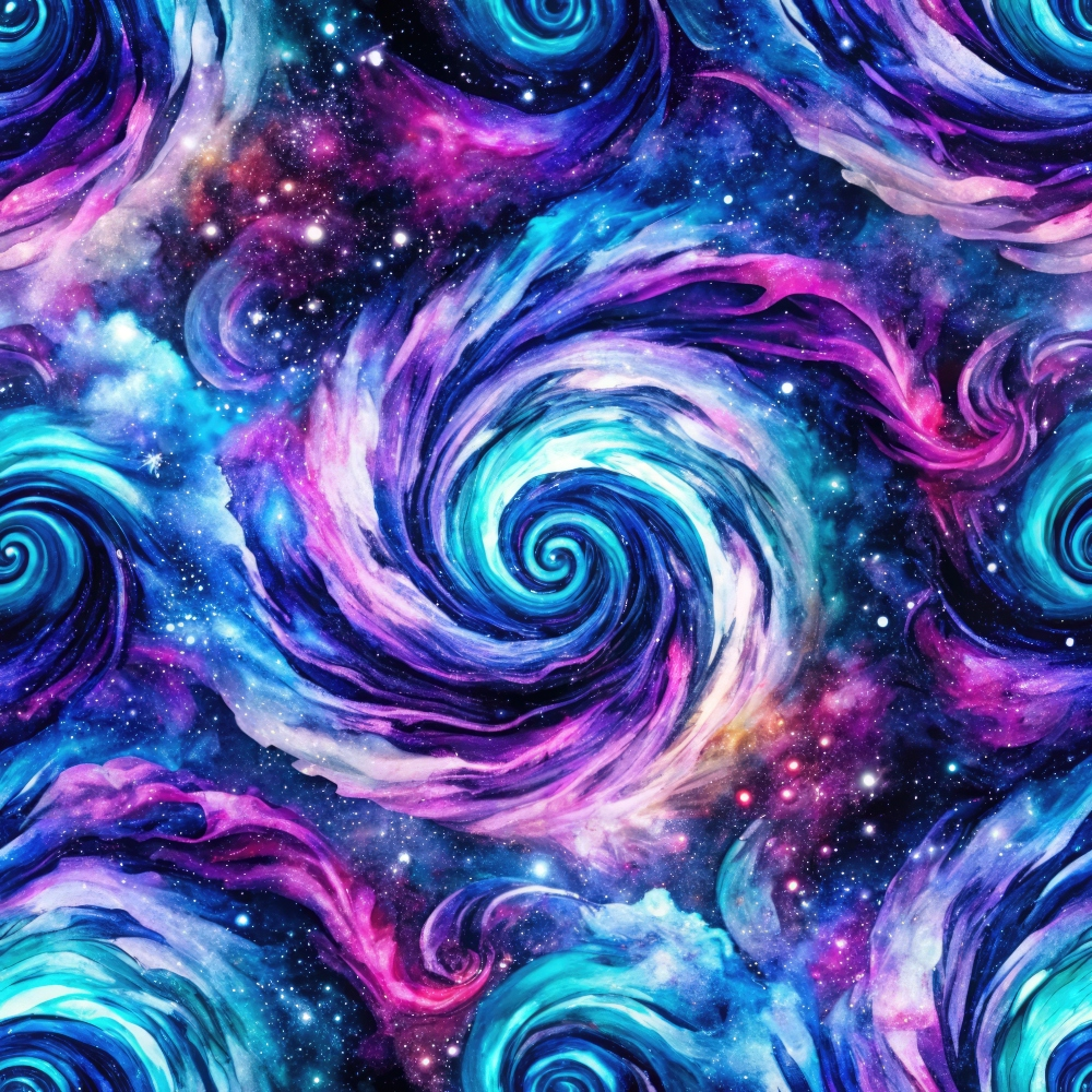 Nebula Dreams Pattern 10 Minky Fabric