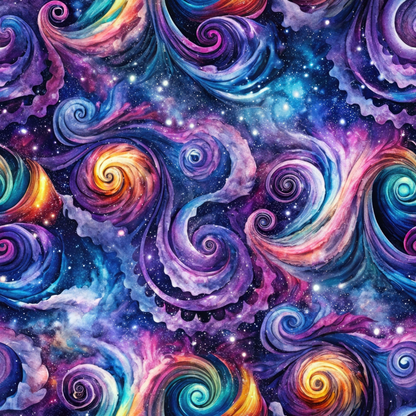 Nebula Dreams Pattern 5 Minky Fabric