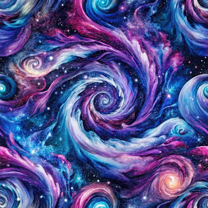 Nebula Dreams Pattern 8 Minky Fabric
