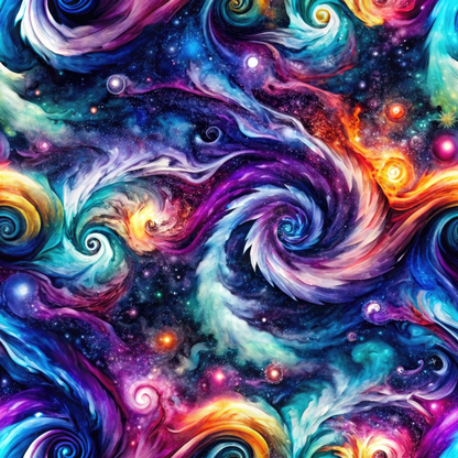 Nebula Dreams Pattern 9 Minky Fabric