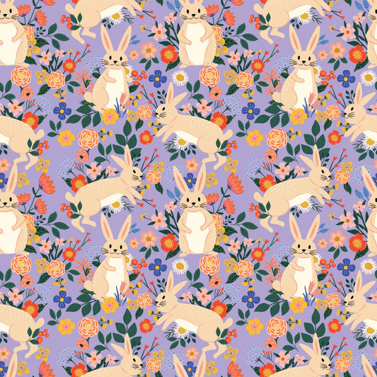 Cottagecore Spring Floral Pattern 1 Quilting Cotton Fabric