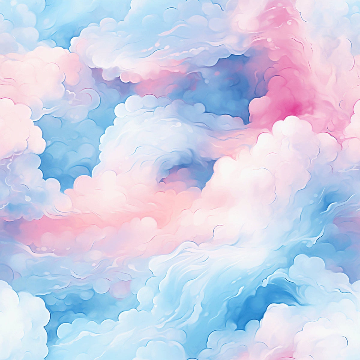Sherbet Skies Pattern 2 Minky Fabric