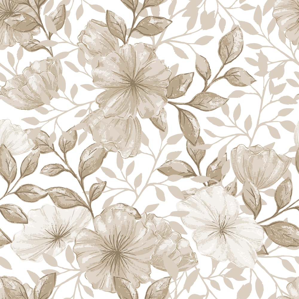 Heirloom Blooms Pattern 11 Minky Fabric