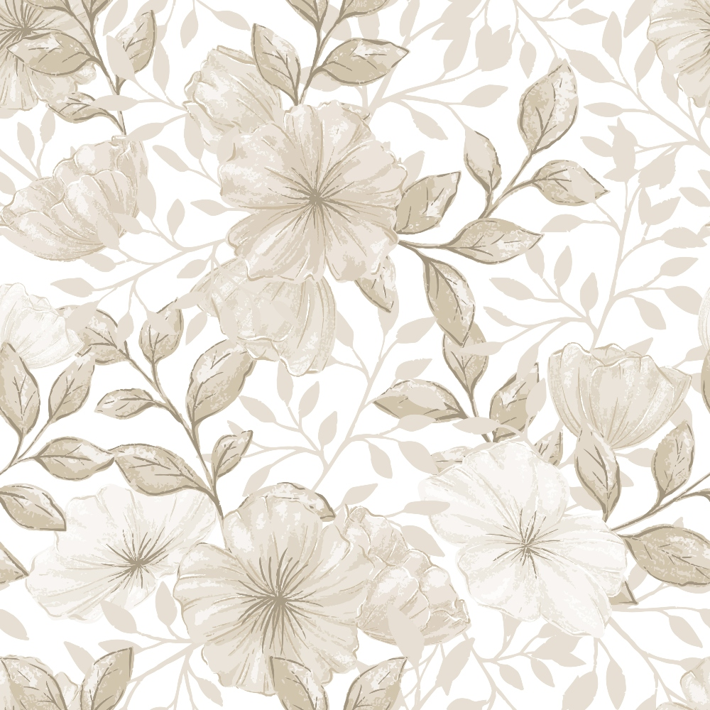 Heirloom Blooms Pattern 12 Minky Fabric
