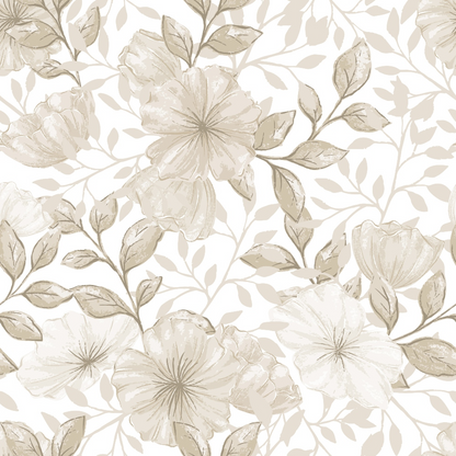 Heirloom Blooms Pattern 12 Minky Fabric