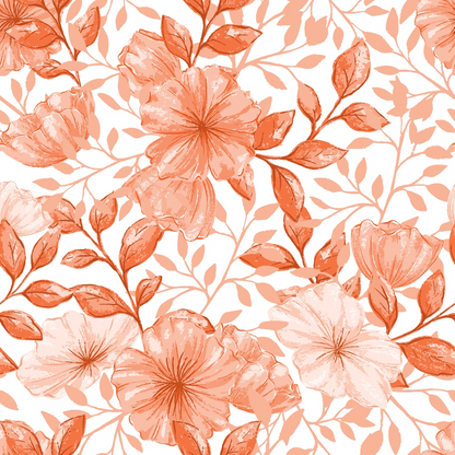 Heirloom Blooms Pattern 18 Minky Fabric