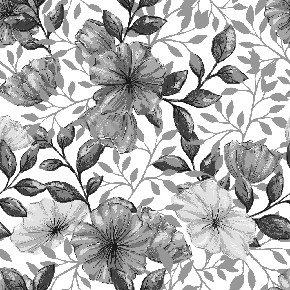 Heirloom Blooms Pattern 1 Minky Fabric