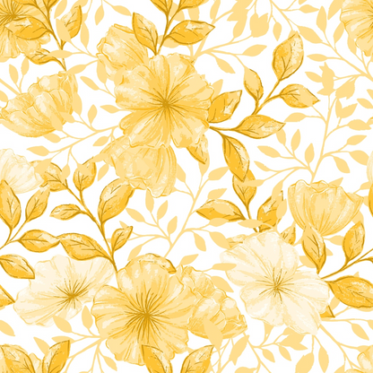 Heirloom Blooms Pattern 20 Minky Fabric