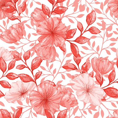Heirloom Blooms Pattern 25 Minky Fabric