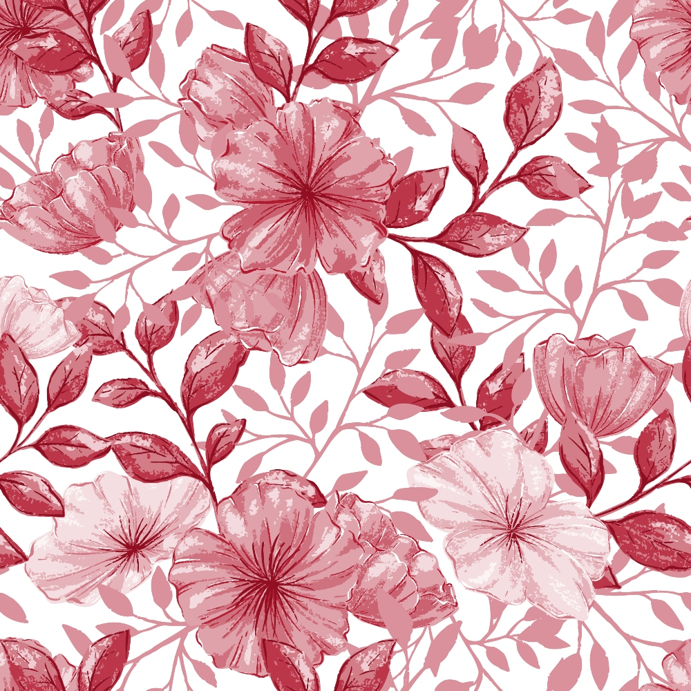 Heirloom Blooms Pattern 26 Minky Fabric