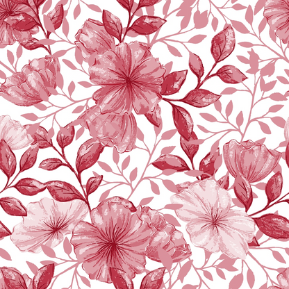 Heirloom Blooms Pattern 26 Minky Fabric