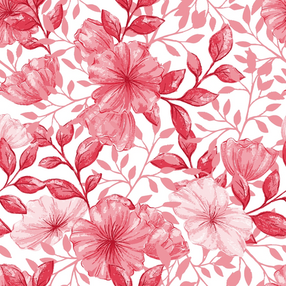 Heirloom Blooms Pattern 27 Minky Fabric