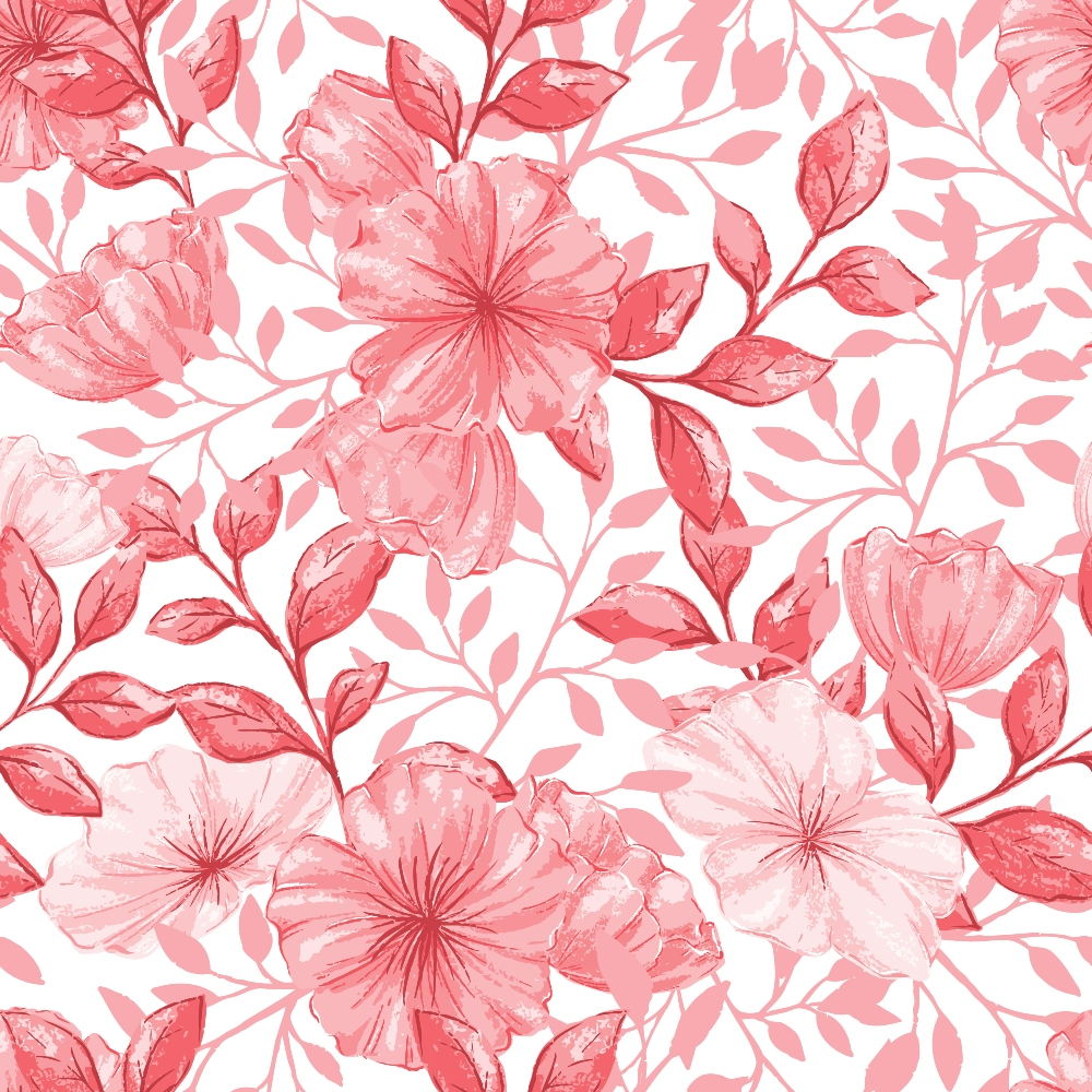 Heirloom Blooms Pattern 28 Minky Fabric