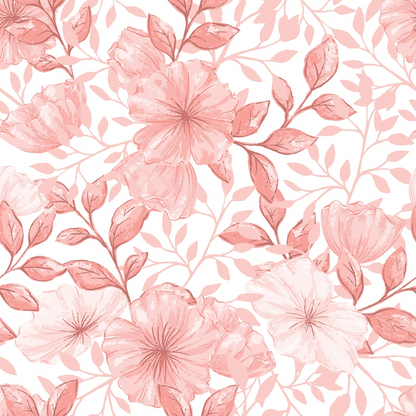 Heirloom Blooms Pattern 30 Minky Fabric