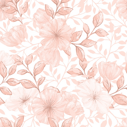 Heirloom Blooms Pattern 31 Minky Fabric