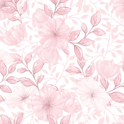 Heirloom Blooms Pattern 32 Minky Fabric