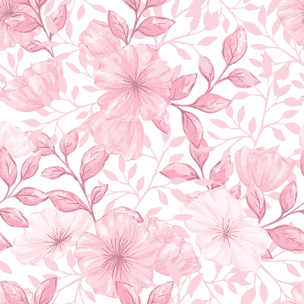 Heirloom Blooms Pattern 33 Minky Fabric