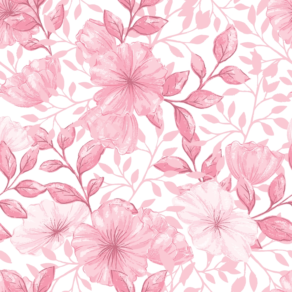 Heirloom Blooms Pattern 34 Minky Fabric
