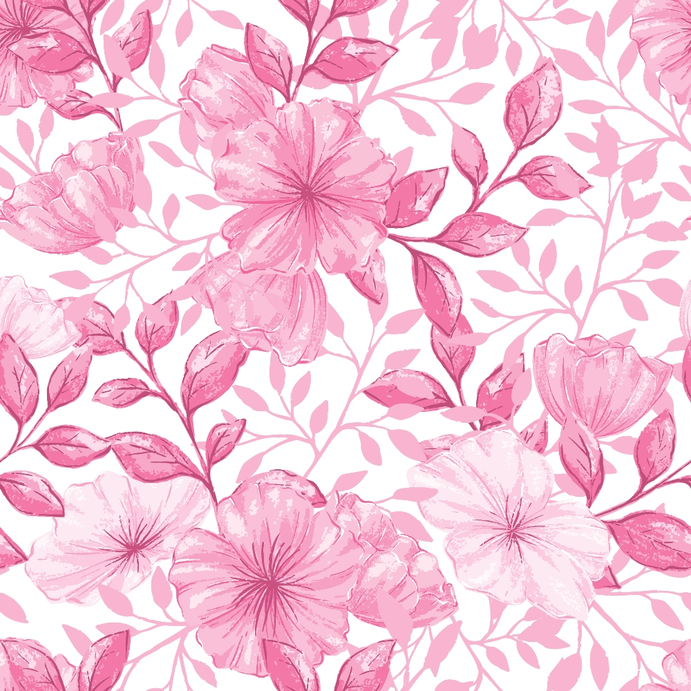 Heirloom Blooms Pattern 35 Minky Fabric