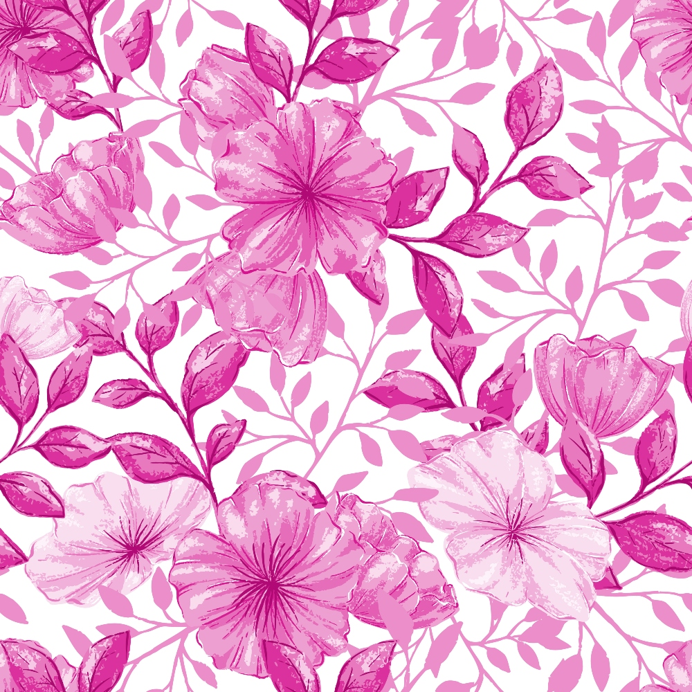 Heirloom Blooms Pattern 36 Minky Fabric