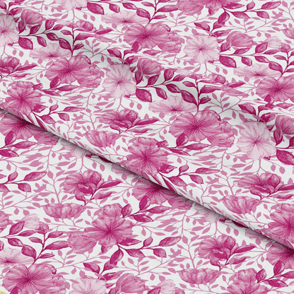 Country Flowers Pattern 37 Quilting Cotton Fabric