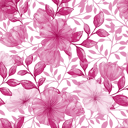 Heirloom Blooms Pattern 37 Minky Fabric