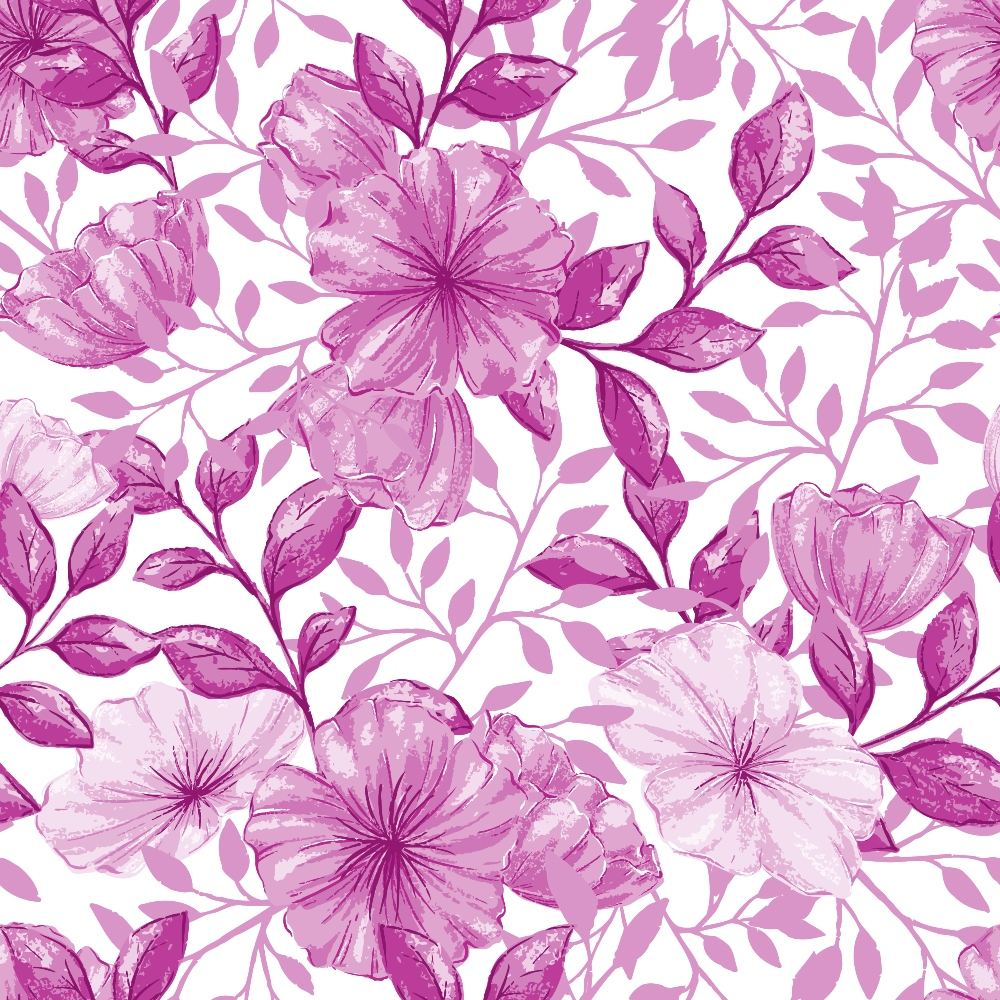Heirloom Blooms Pattern 38 Minky Fabric
