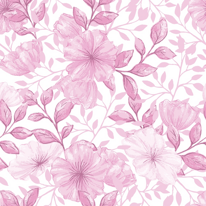 Heirloom Blooms Pattern 39 Minky Fabric