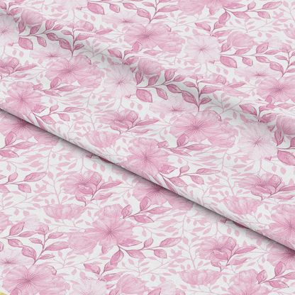 Country Flowers Pattern 40 Quilting Cotton Fabric