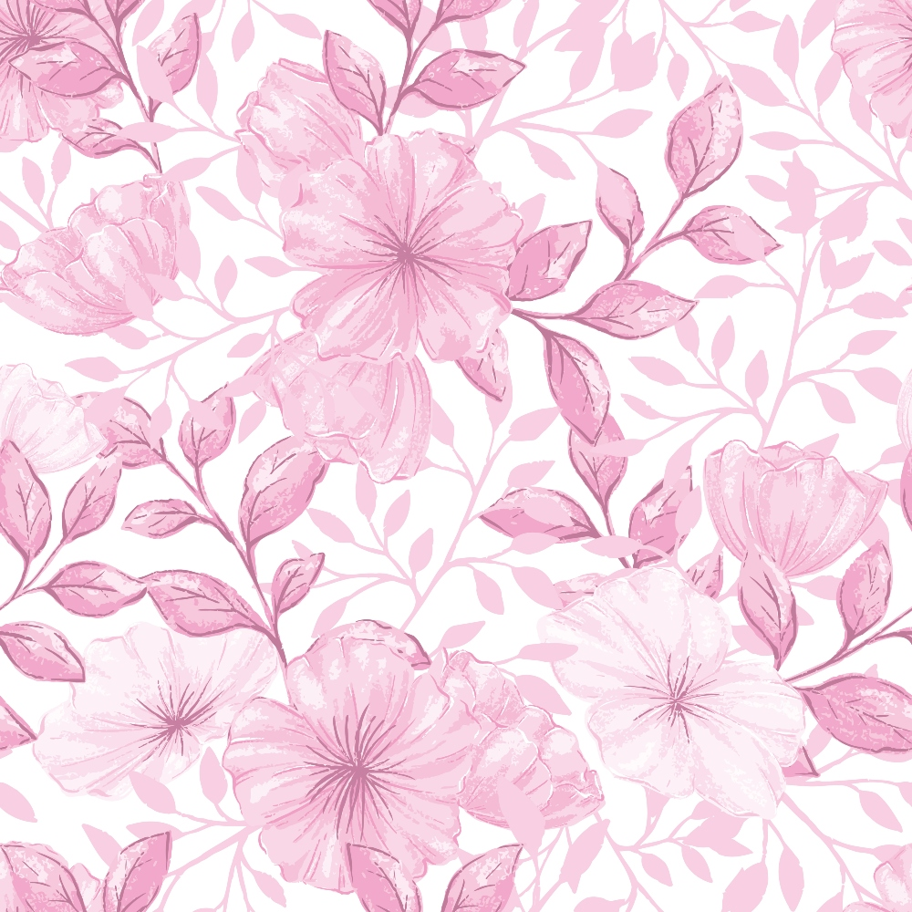 Heirloom Blooms Pattern 40 Minky Fabric