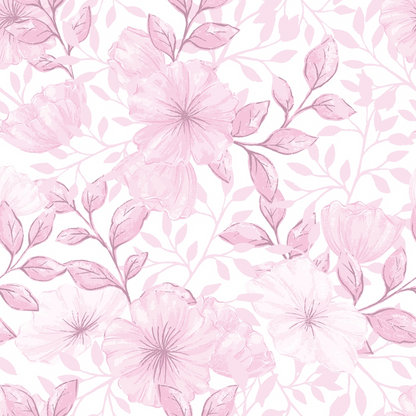 Heirloom Blooms Pattern 41 Minky Fabric