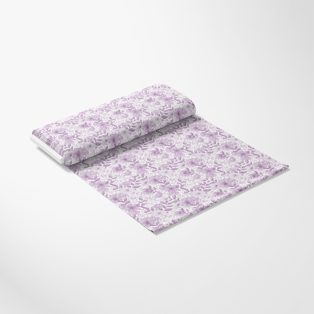 Country Flowers Pattern 43 Quilting Cotton Fabric