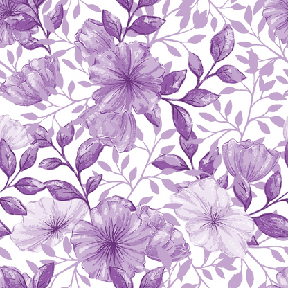 Heirloom Blooms Pattern 44 Minky Fabric