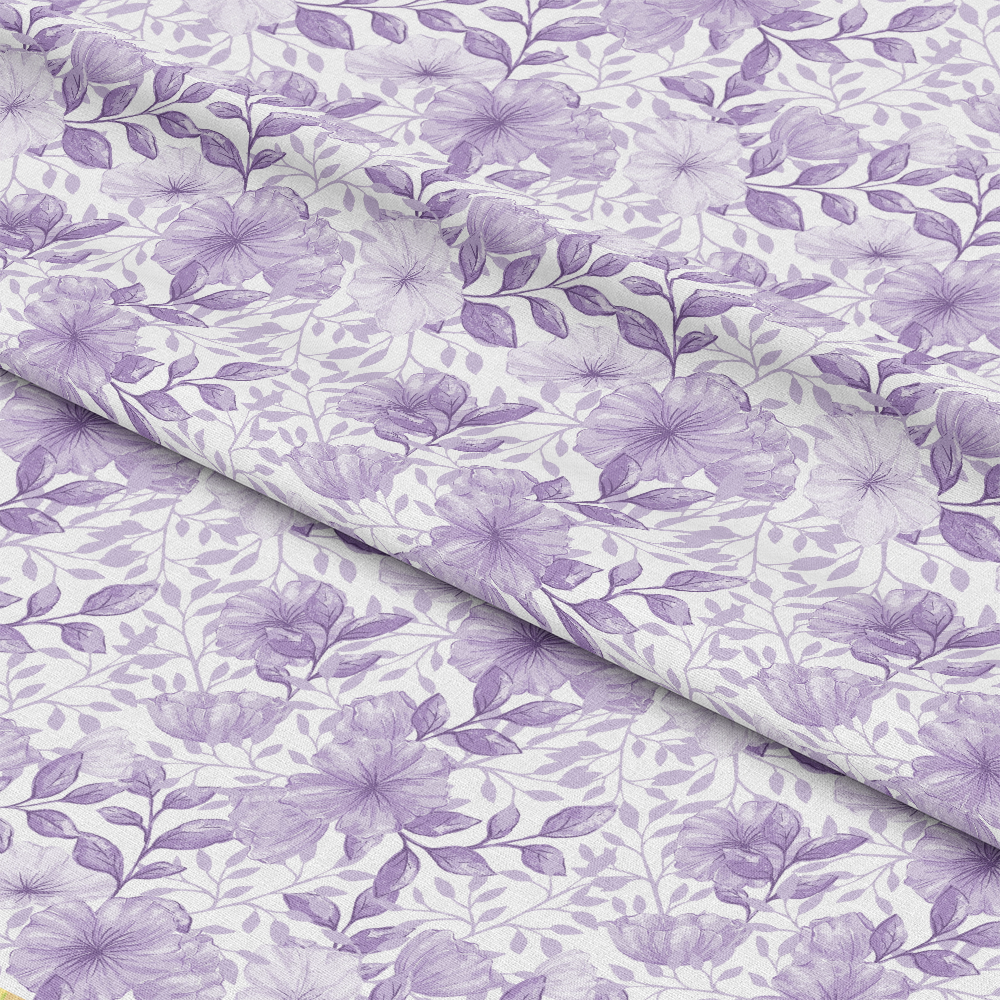 Country Flowers Pattern 47 Quilting Cotton Fabric