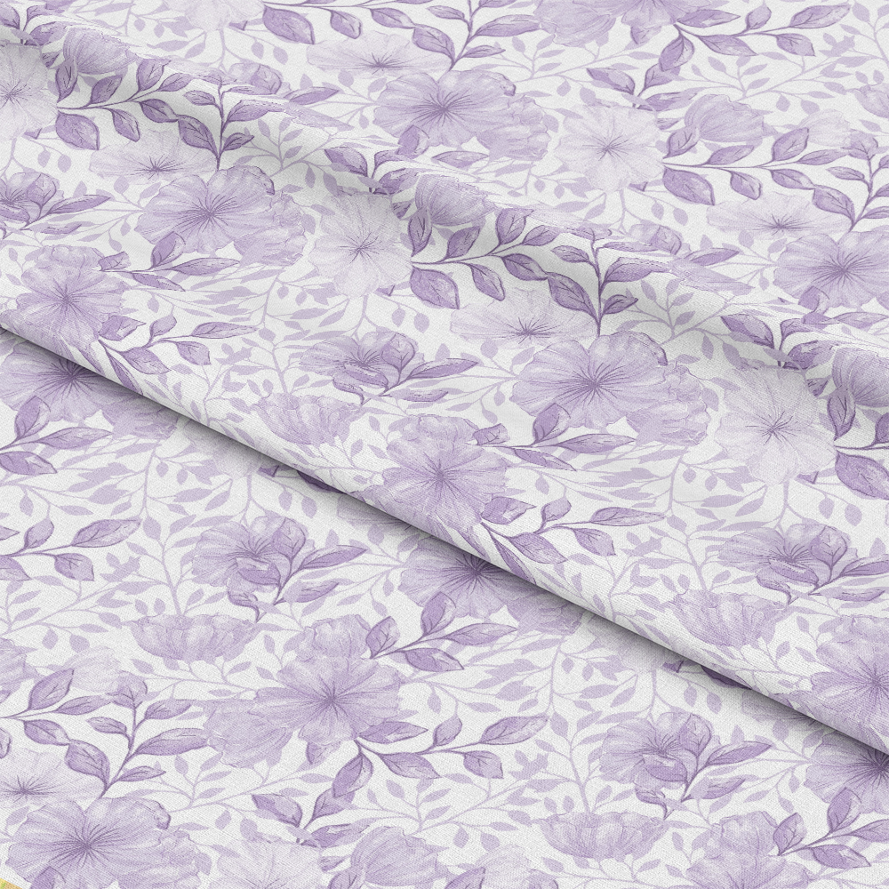 Country Flowers Pattern 48 Quilting Cotton Fabric