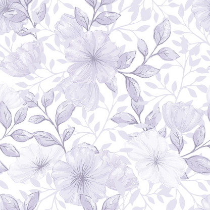 Heirloom Blooms Pattern 49 Minky Fabric