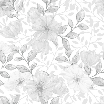 Heirloom Blooms Pattern 4 Minky Fabric