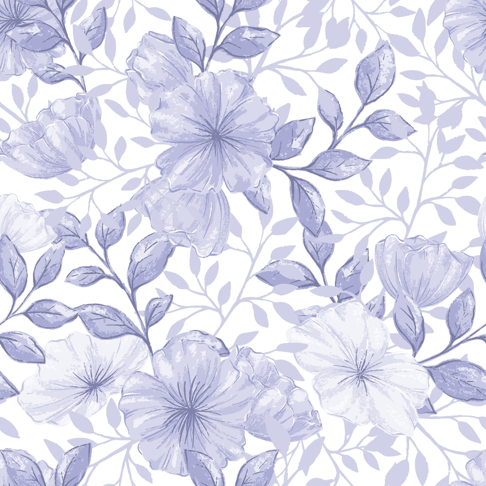 Heirloom Blooms Pattern 50 Minky Fabric