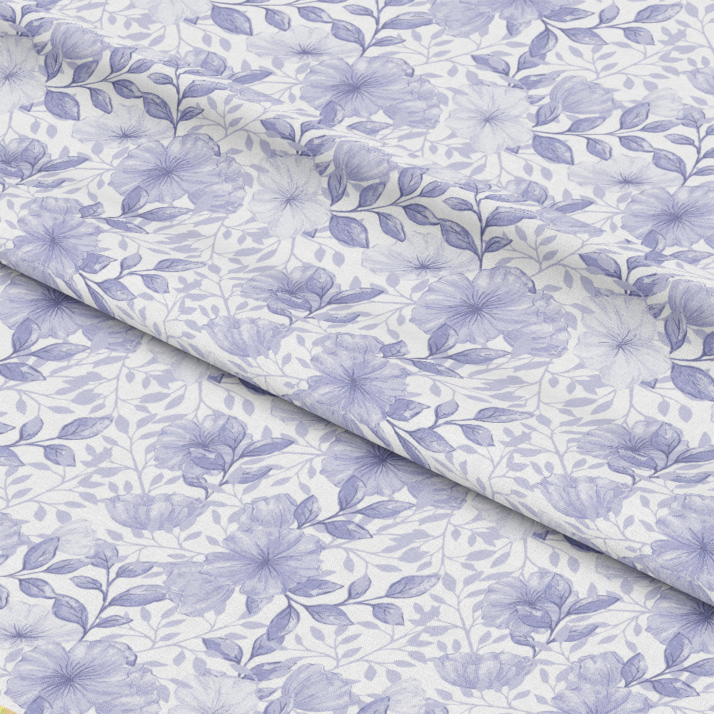 Country Flowers Pattern 50 Quilting Cotton Fabric