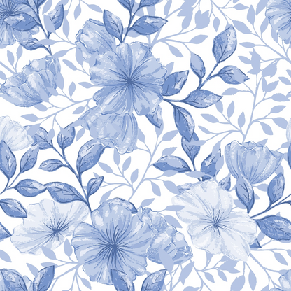 Heirloom Blooms Pattern 51 Minky Fabric