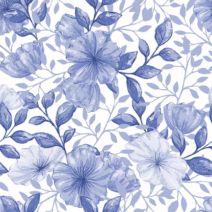Heirloom Blooms Pattern 52 Minky Fabric