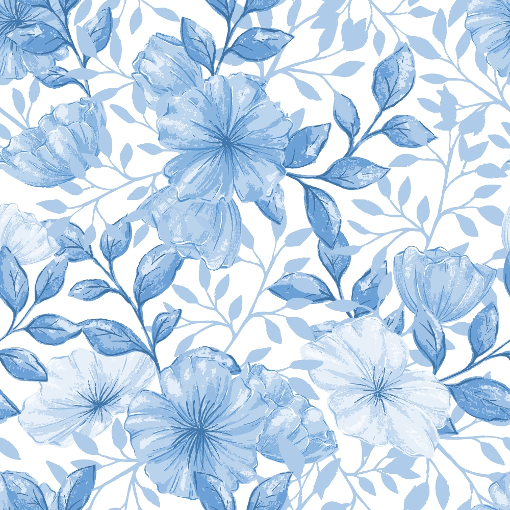 Heirloom Blooms Pattern 57 Minky Fabric