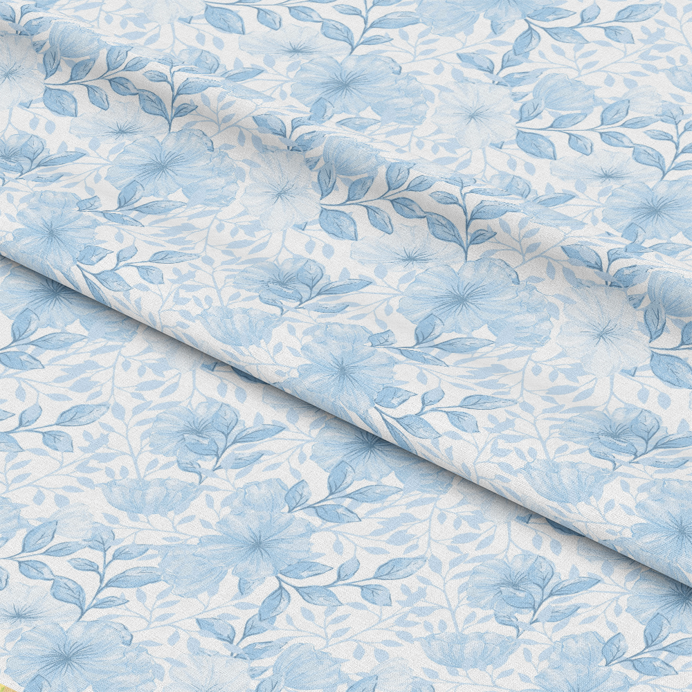 Country Flowers Pattern 58 Quilting Cotton Fabric