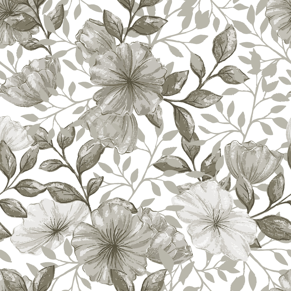 Heirloom Blooms Pattern 5 Minky Fabric